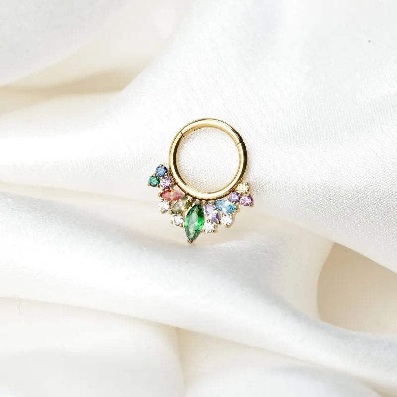 Titanium Celestia Marquise Crown Clicker - Phoenix