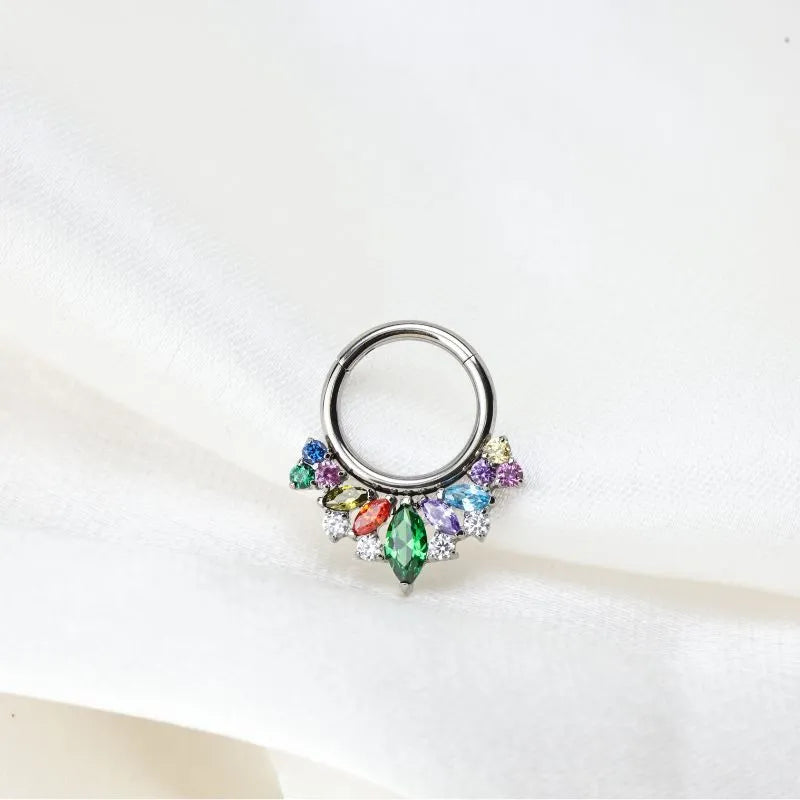 Titanium Celestia Marquise Crown Clicker - Phoenix