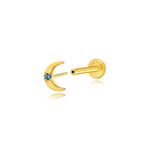 Titan-Amyra-Super-Mini-Mondstecker – Blauer Saphir