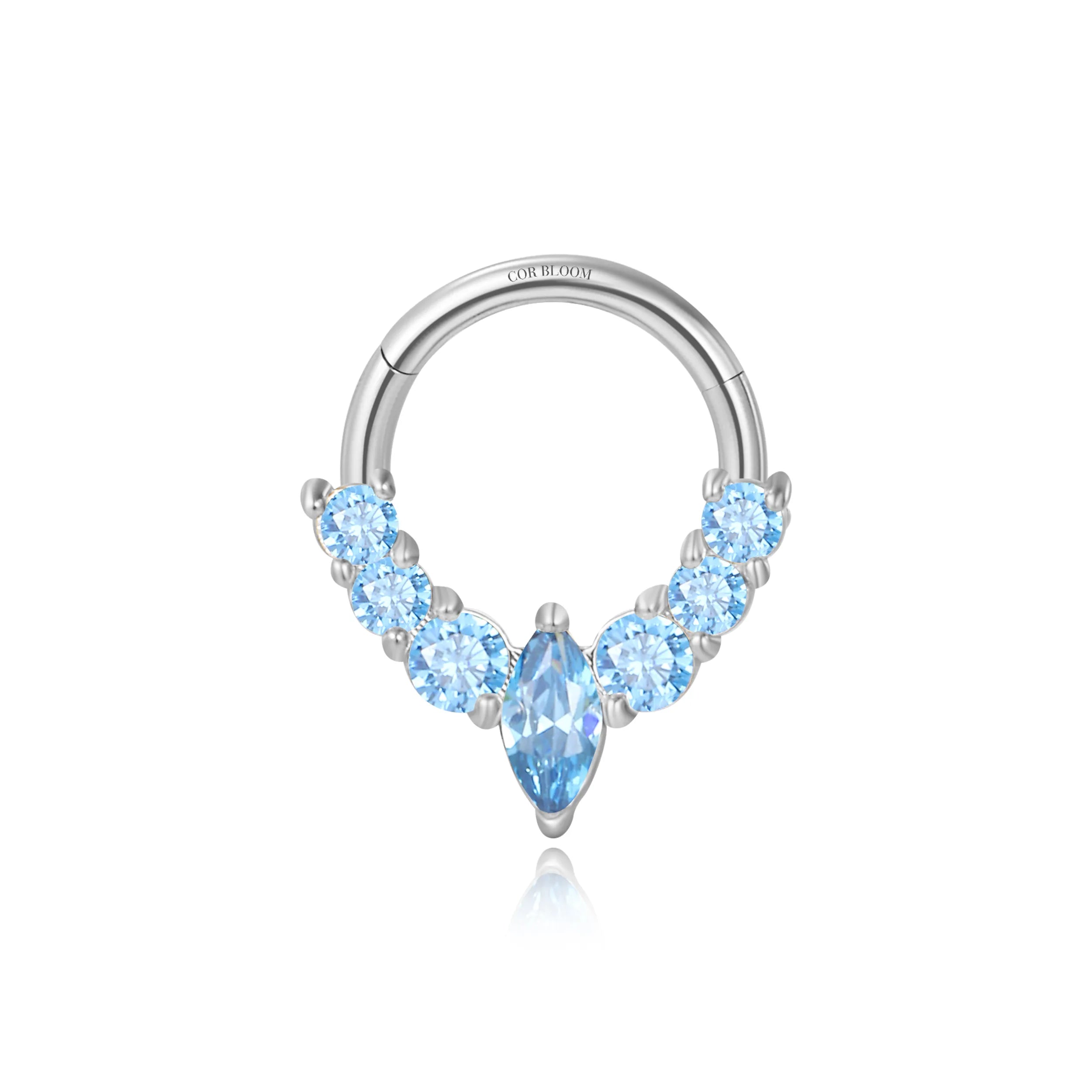 Genesis Iceberg Sapphire Marquise Clicker