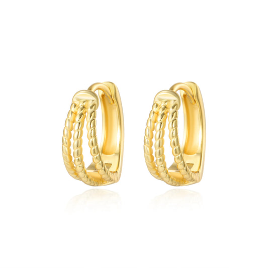 Wandar Trio Hoop Earrings