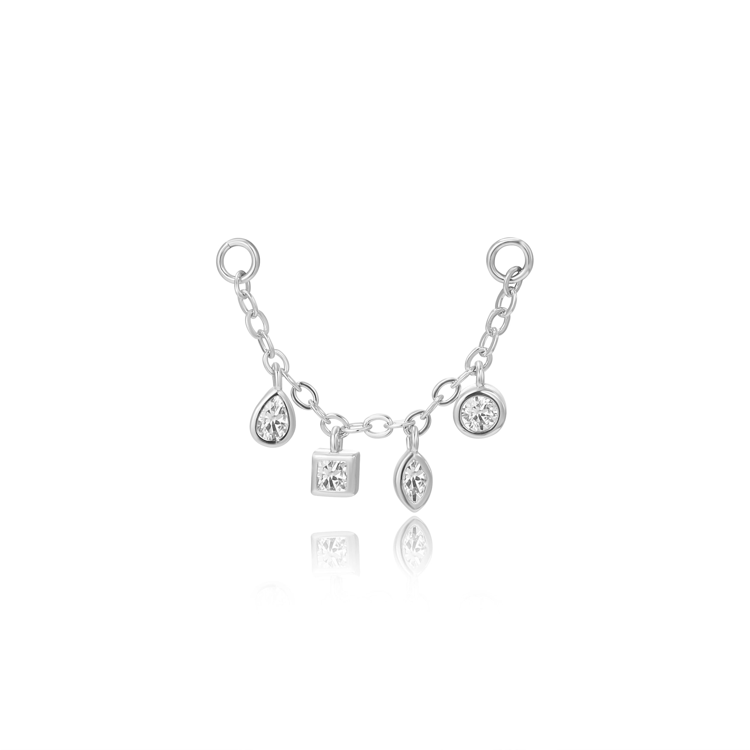 Isadora Diamond Chain Attachment •  Helix Dangling Chain