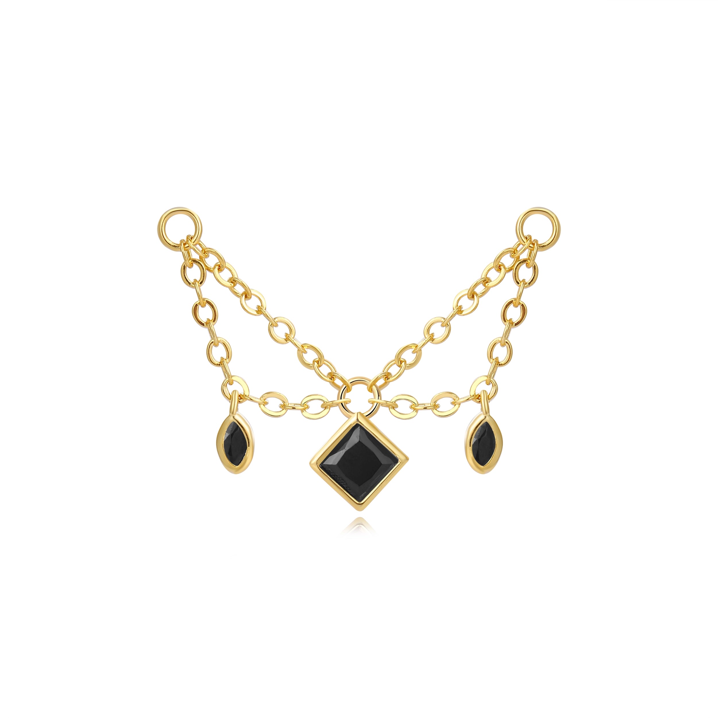 Helios Duo Chain - Black Spinel