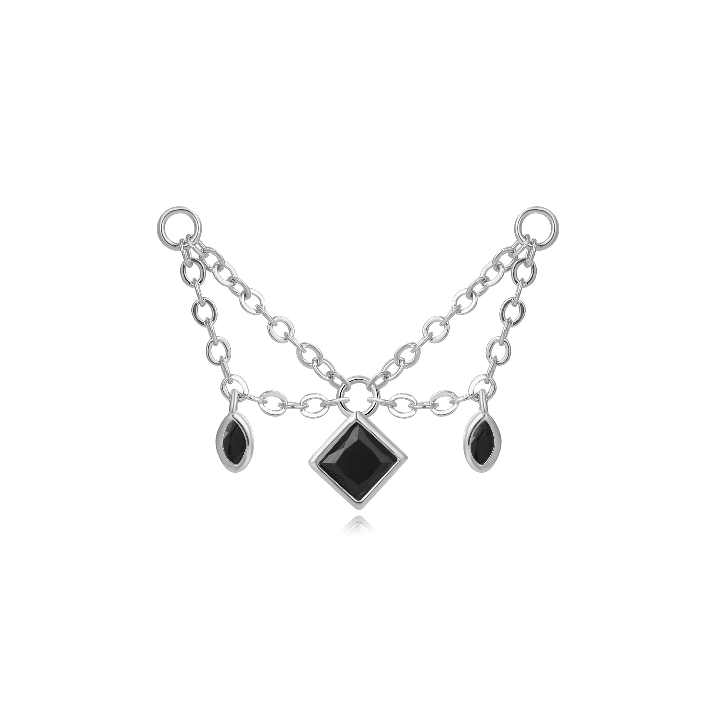 Helios Duo Chain - Black Spinel