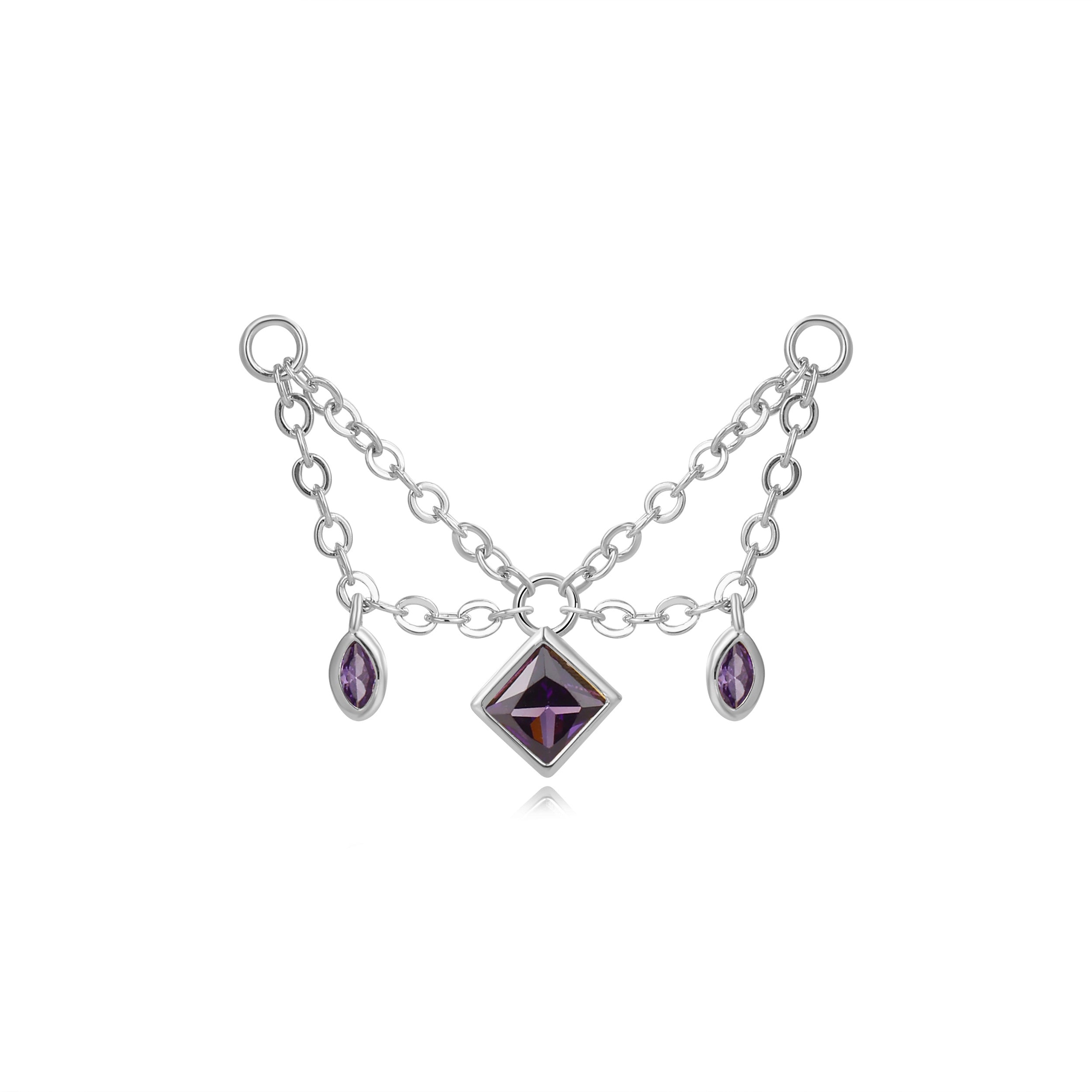 Helios Duo Chain - Amethyst