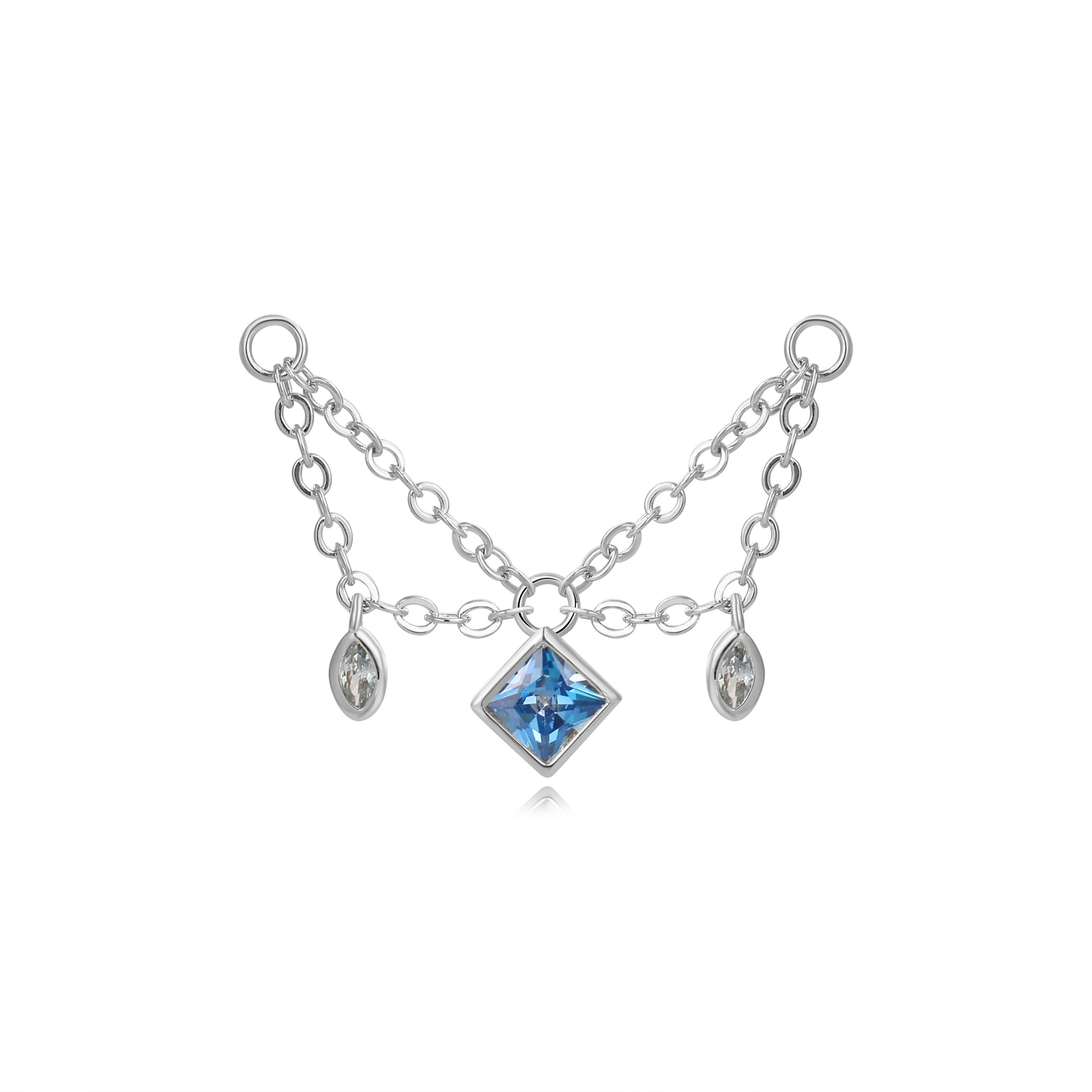Helios Duo Chain - Aquamarine