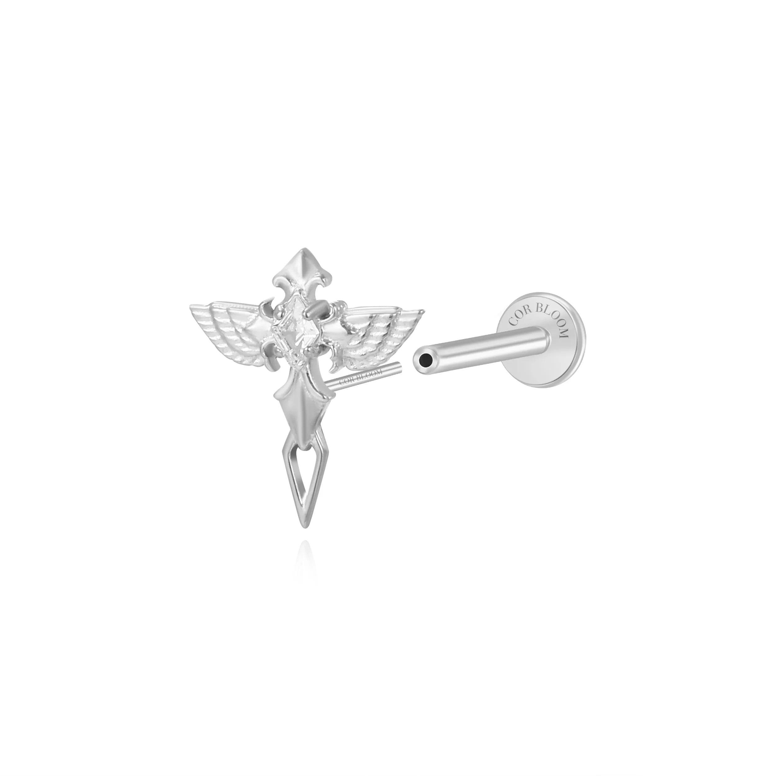 Titanium Diamond Sword of Justice Stud