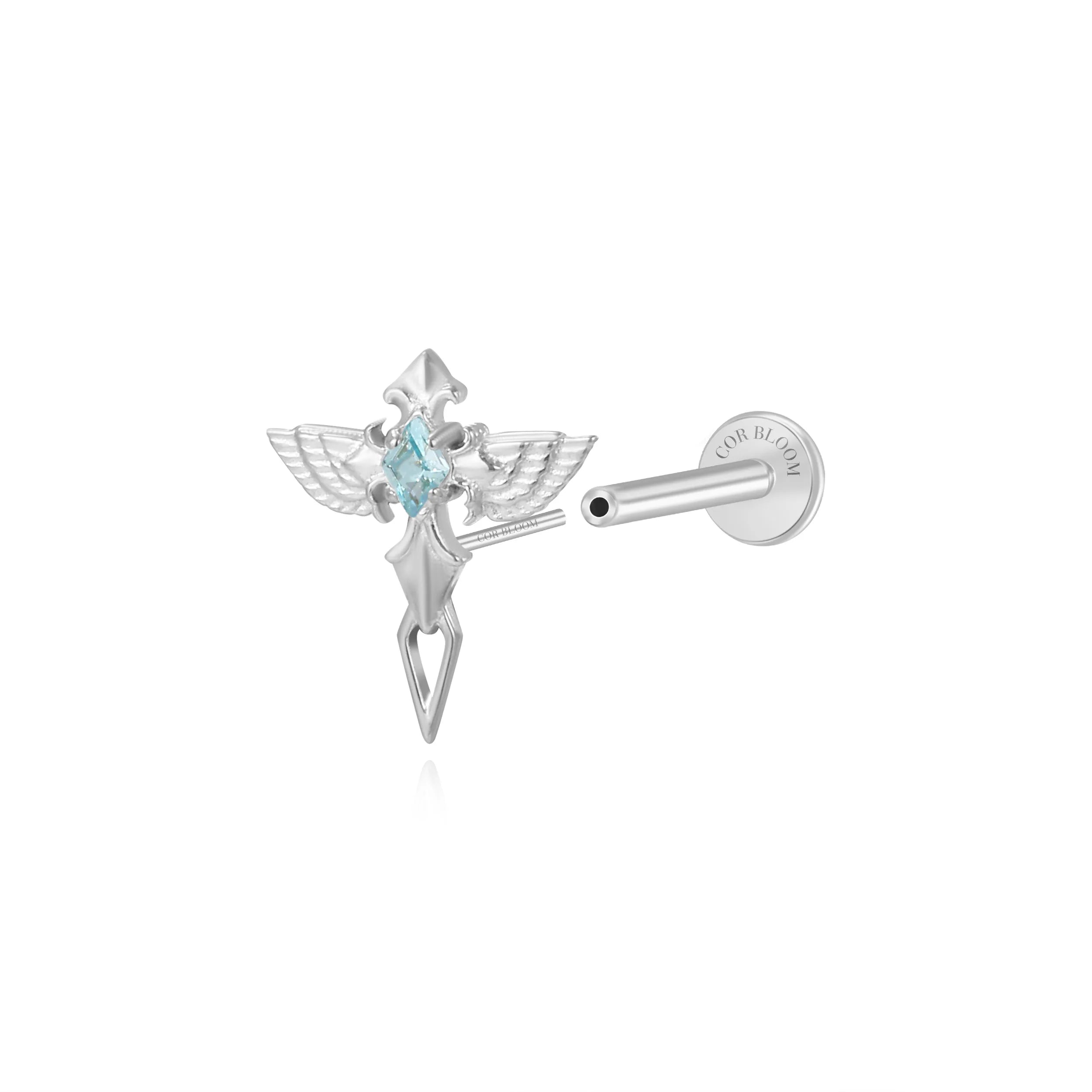 Titanium Royal Sword of Justice Stud