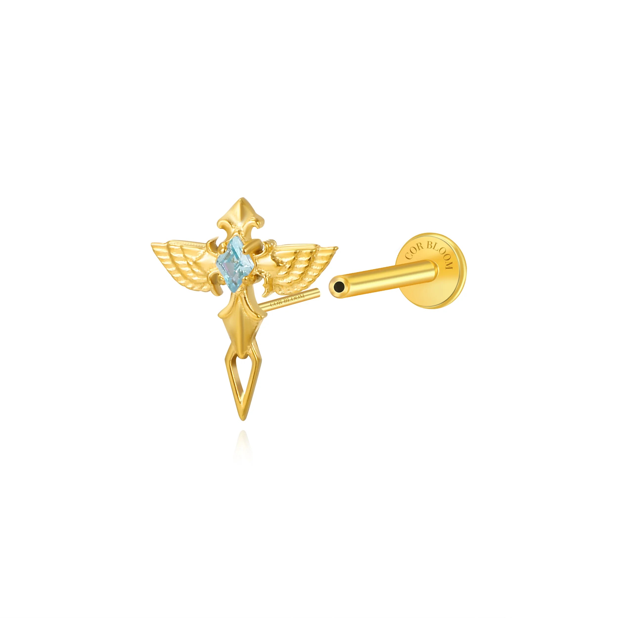 Titanium Royal Sword of Justice Stud