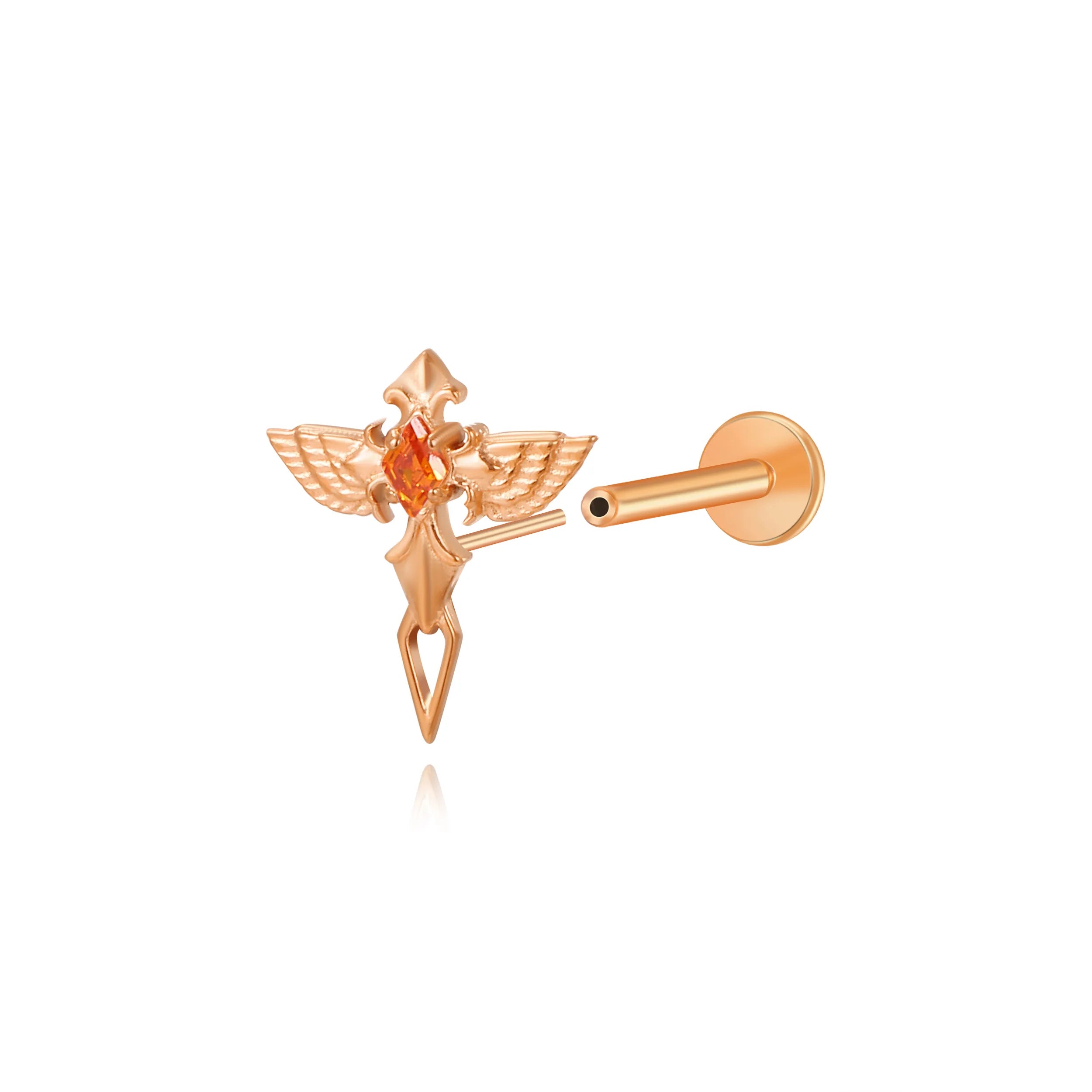 Titanium Royal Sword of Justice Stud