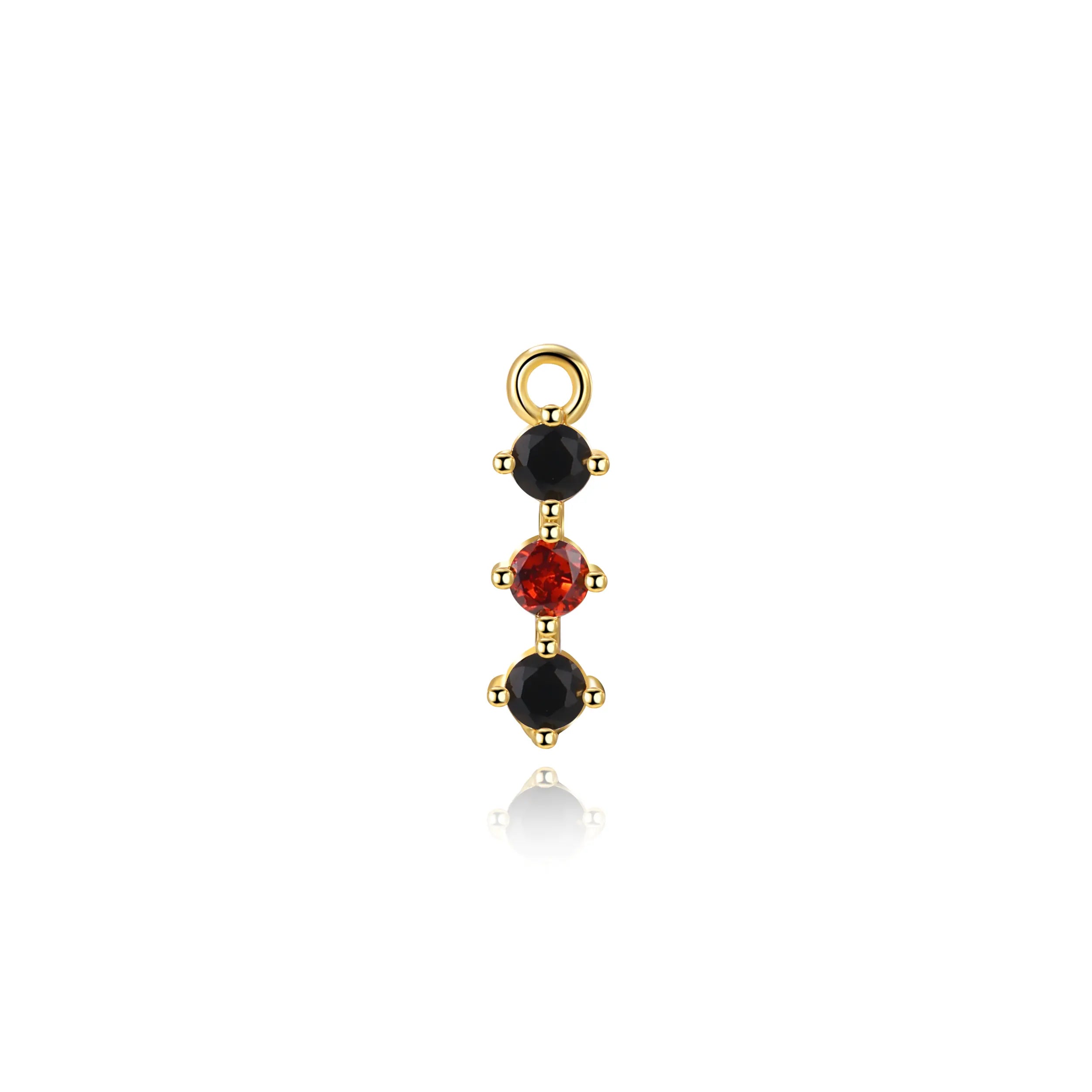 Everlee Scarlet Shadow Trinity Charm