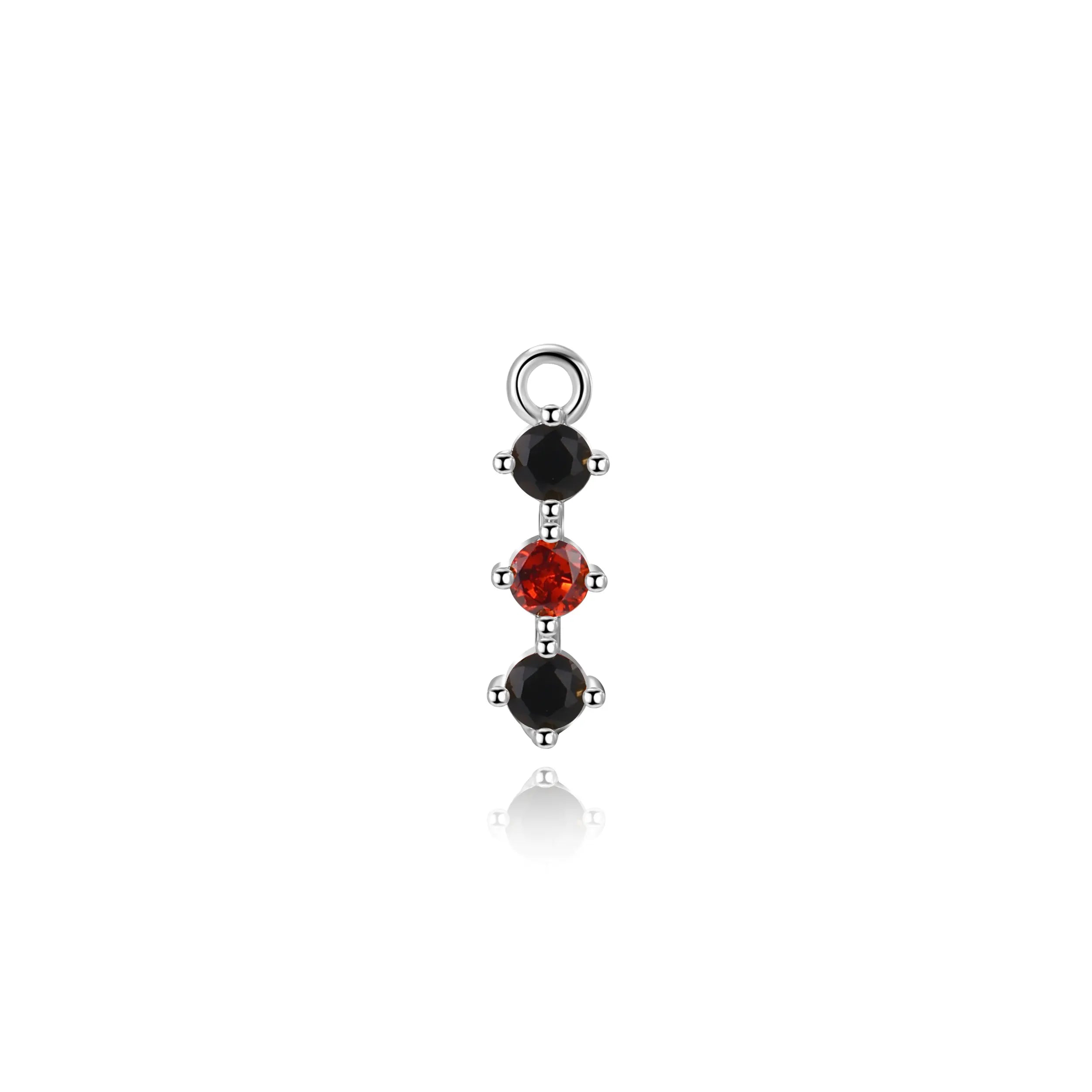 Everlee Scarlet Shadow Trinity Charm