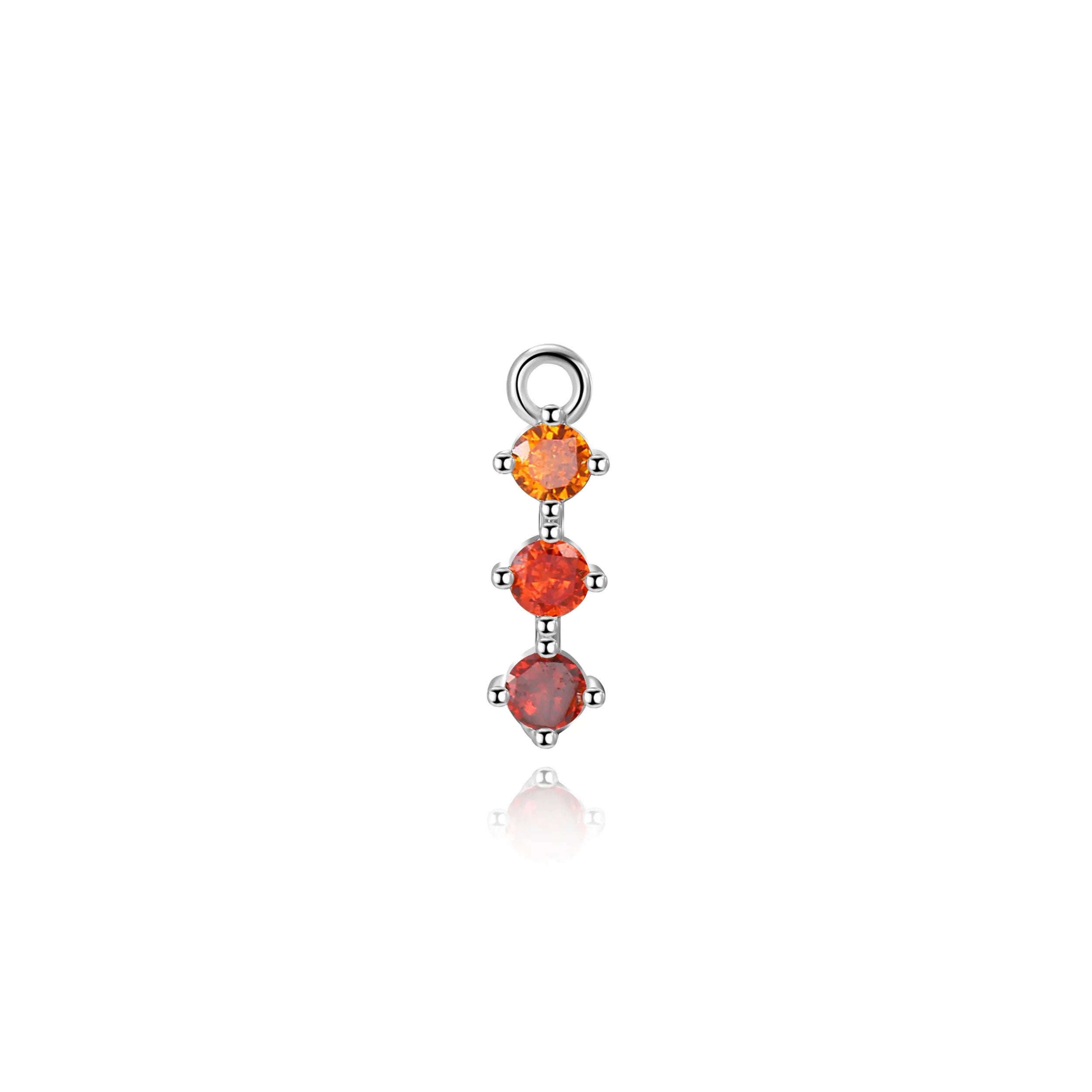 Everlee Sunset Flame Trinity Charm