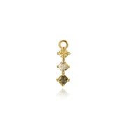 Everlee Peridot Aura Trinity Charm