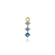 Everlee Aquamarine Azure Trinity Charm