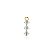 Everlee Moonstone Starlight Trinity Charm