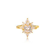 Rua Diamond Starlight Heart Ear Cuff