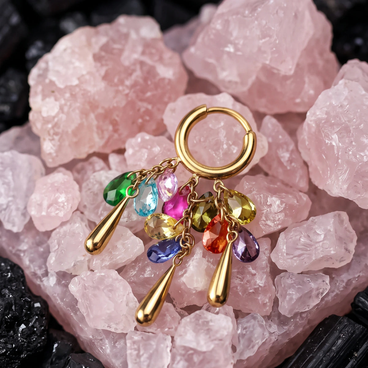 Titanium Kalliope Celestial Rainbow Clicker