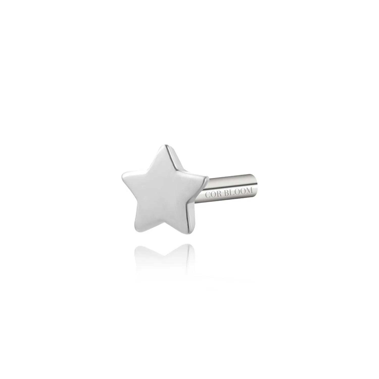 Solid Titanium - Star Shape - Back Post