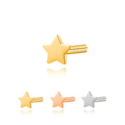 Solid Titanium - Star Shape - Back Post