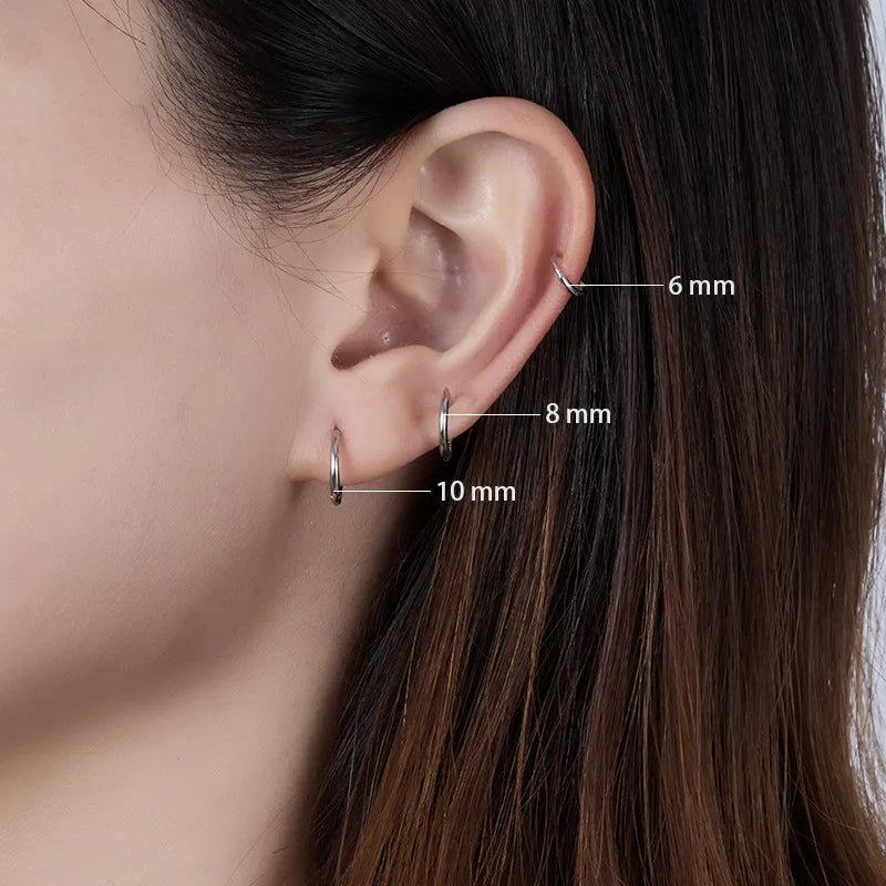 Essential Slim Hoop Earring (20G)