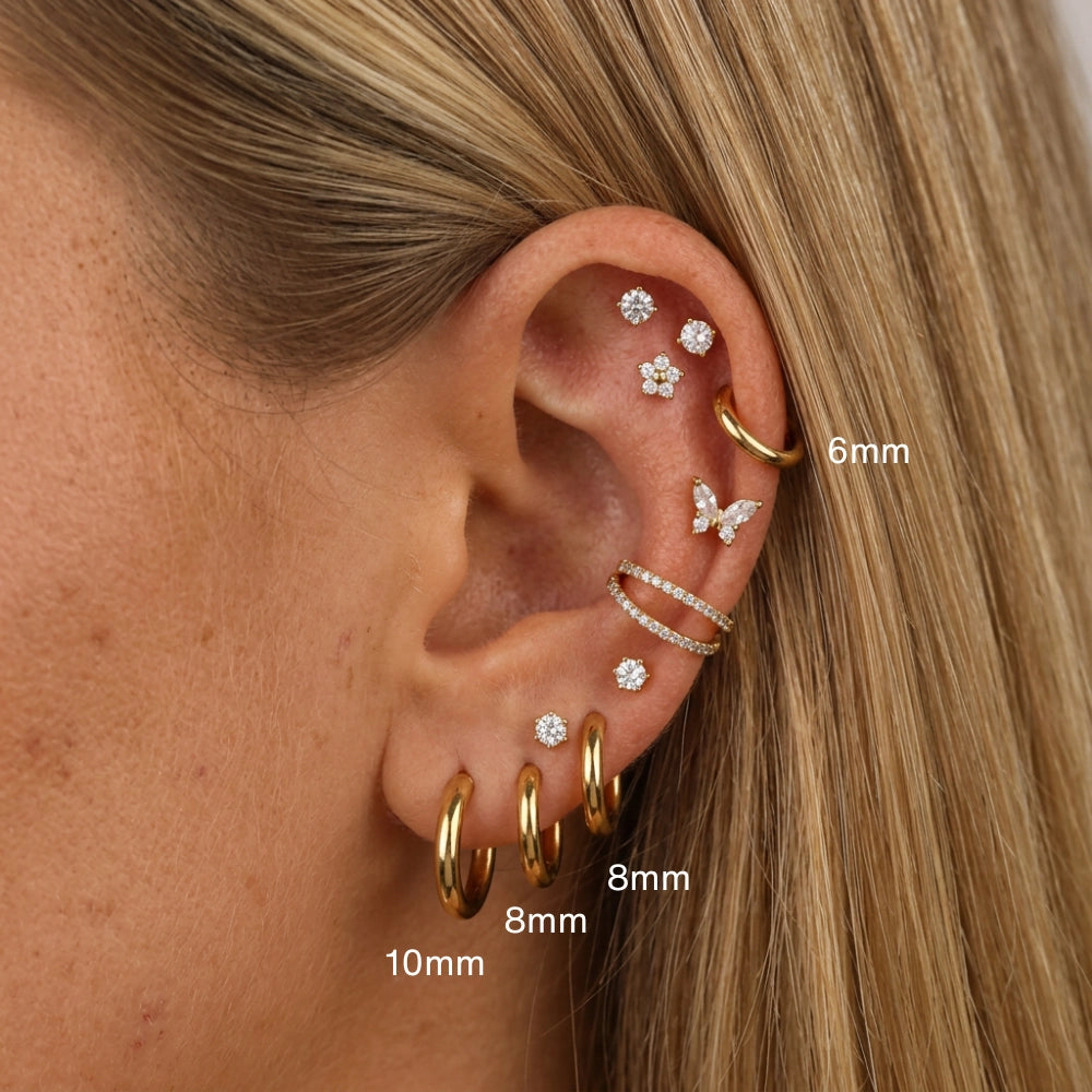 Titanium Essential Hoop Earring (20G)