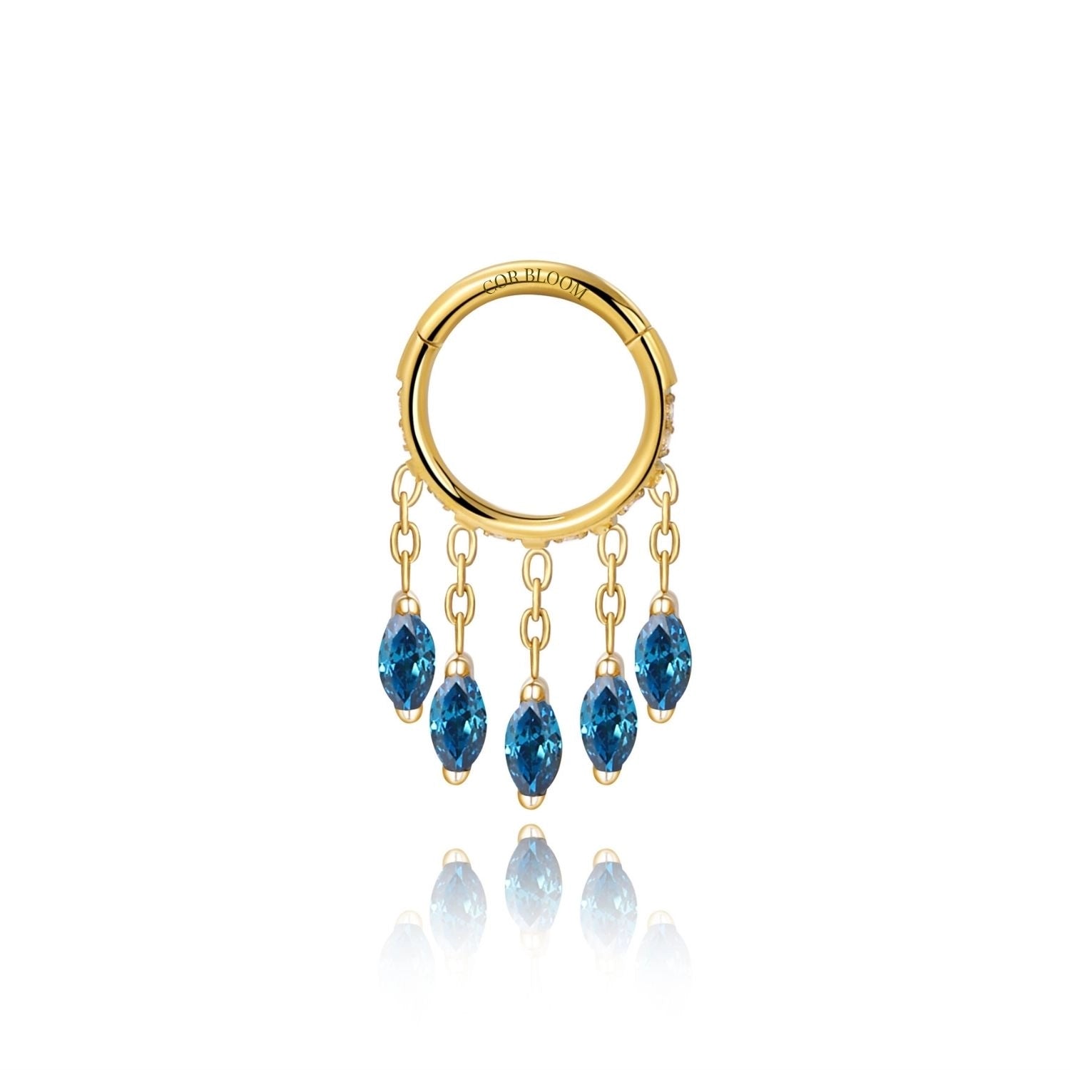 Titanium Arise Clicker - Blue Sapphires