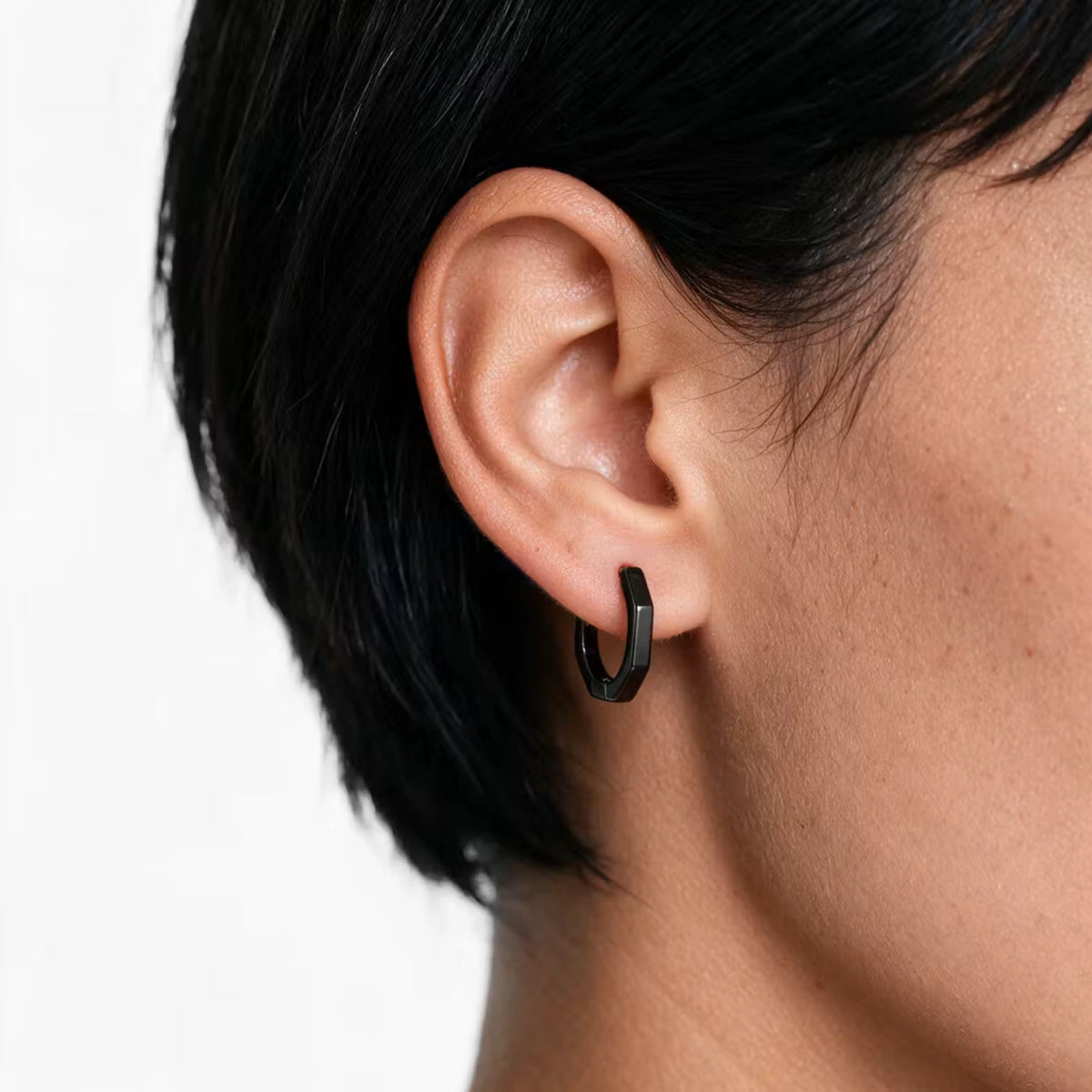 Geometric Hoop Earrings