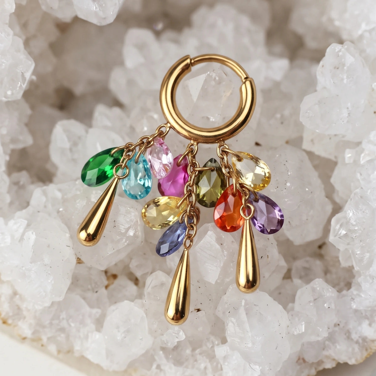 Titanium Kalliope Celestial Rainbow Clicker
