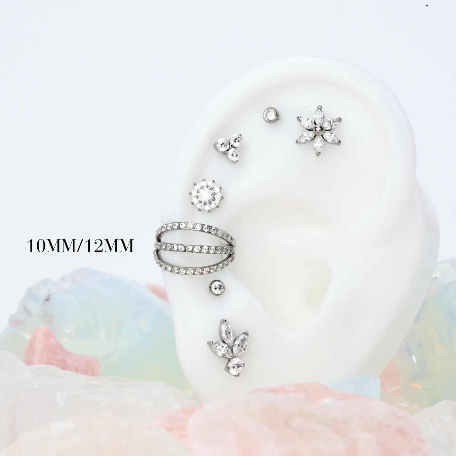 Titanium Hestia Trio Diamond Clicker