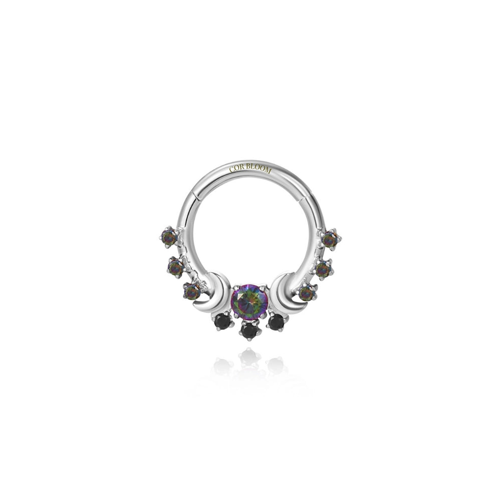 Titanium Themis Star Cluster Clicker - Dark Iridescent