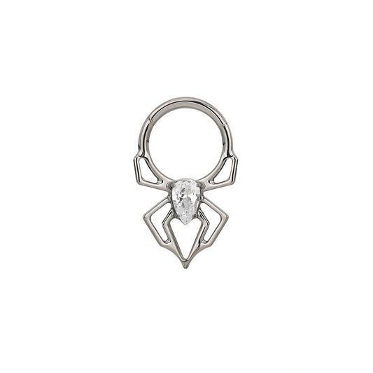 Titanium Sage Diamond Spider Clicker