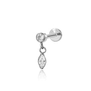 Titanium Aglaia Dangle Piercing Earring
