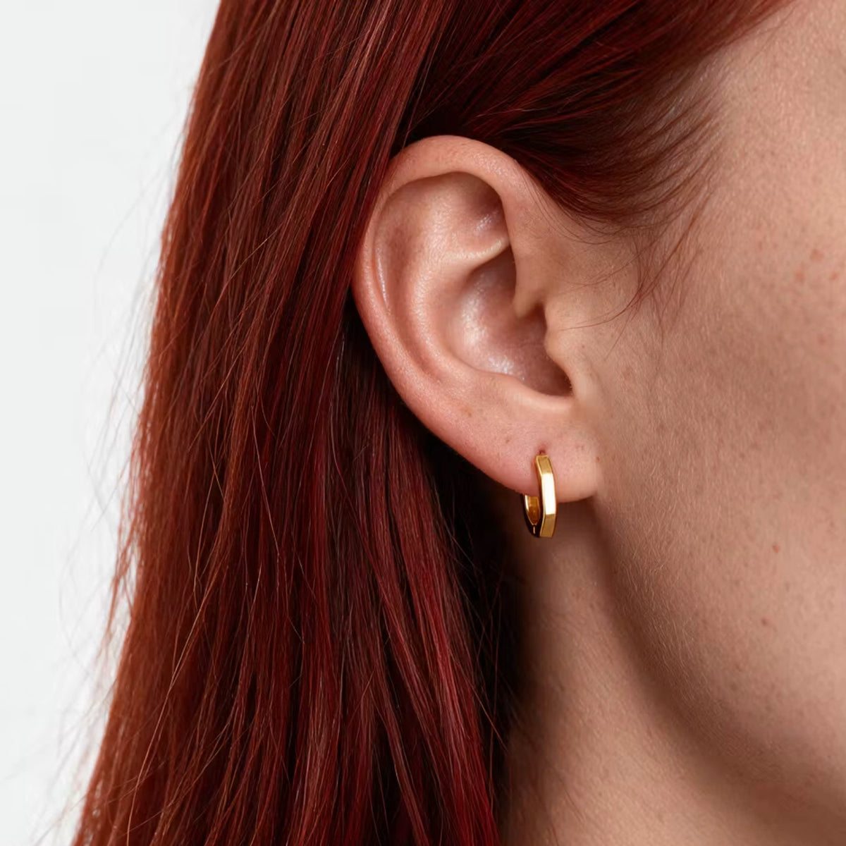 Geometric Hoop Earrings