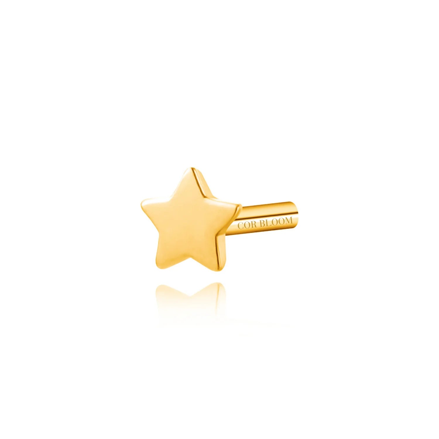 Solid Titanium - Star Shape - Back Post