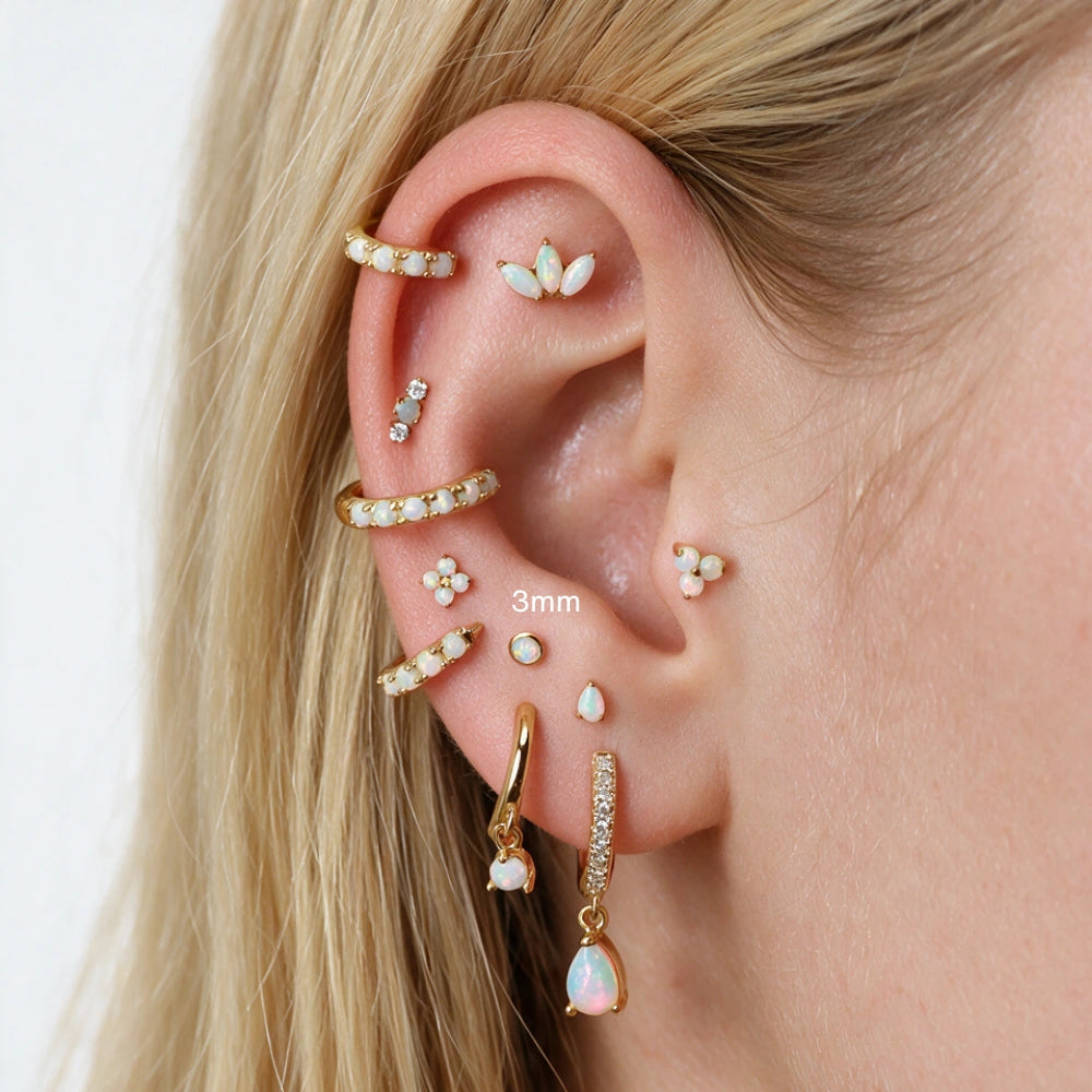 Agora Diamond Hoop Earrings