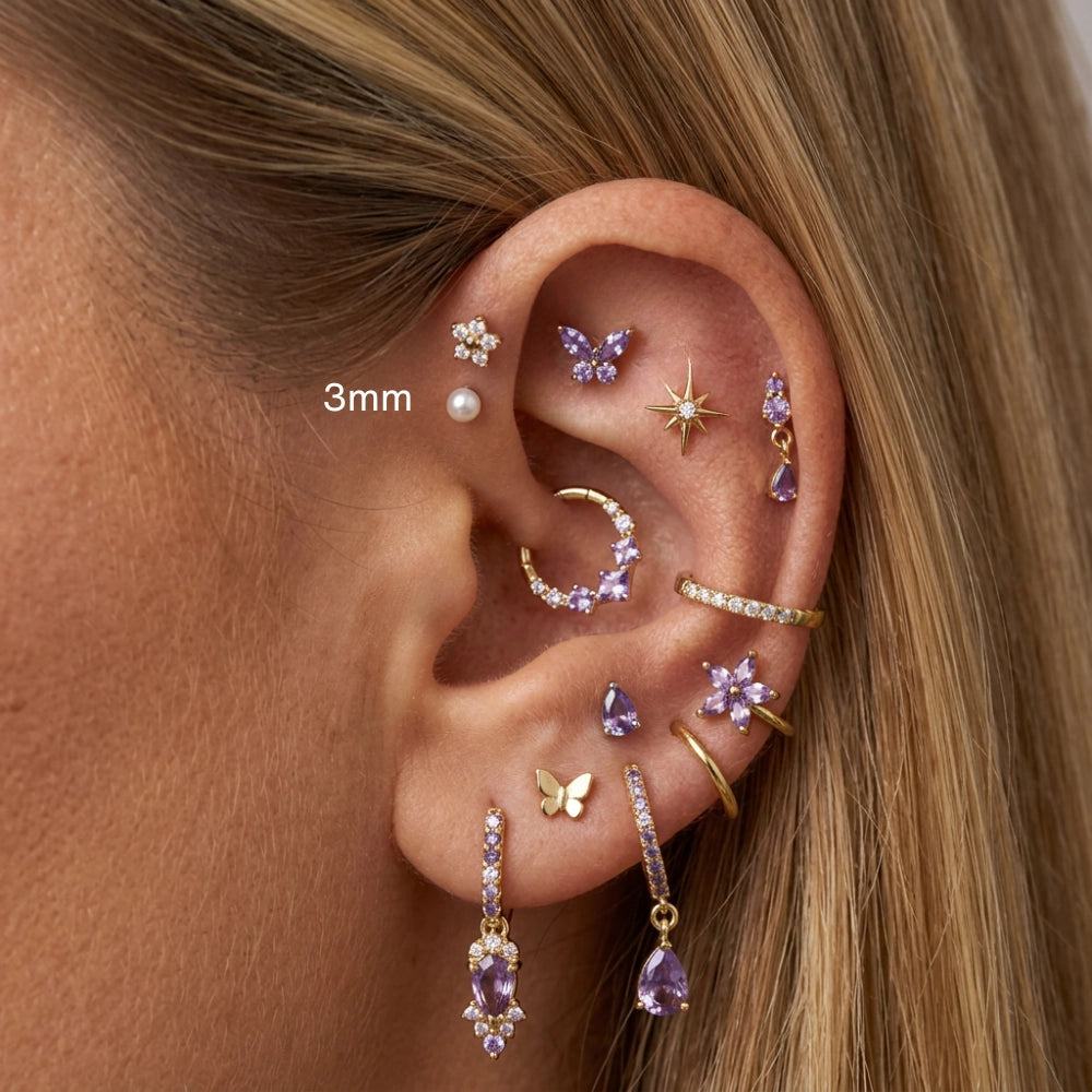 Titanium Essential Clicker | Helix Hoop • Conch Ring • Septum Clicker