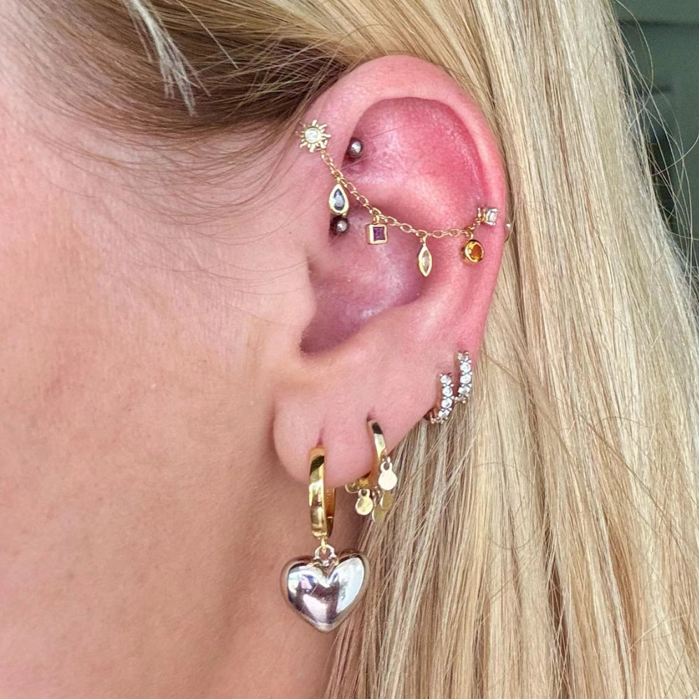 Isadora Chain Attachment •  Summer Garden