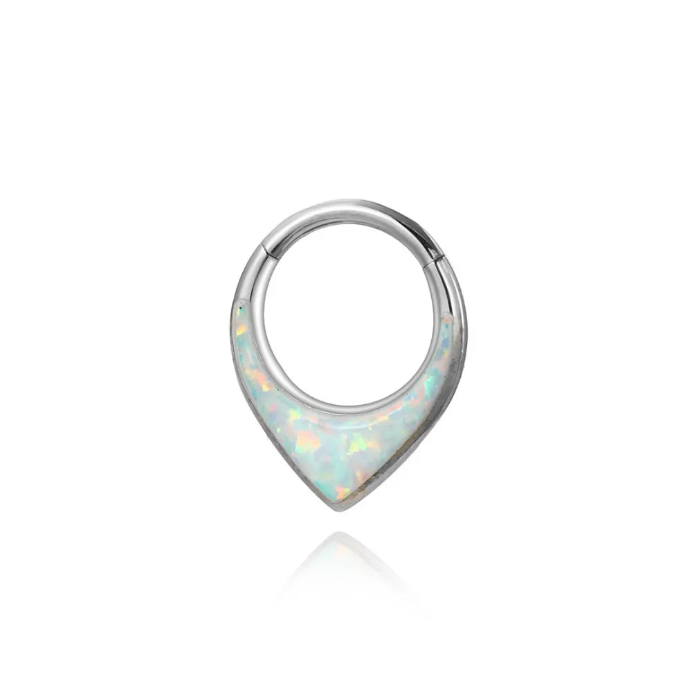 Titanium White Opal PLANCHETTE Clicker