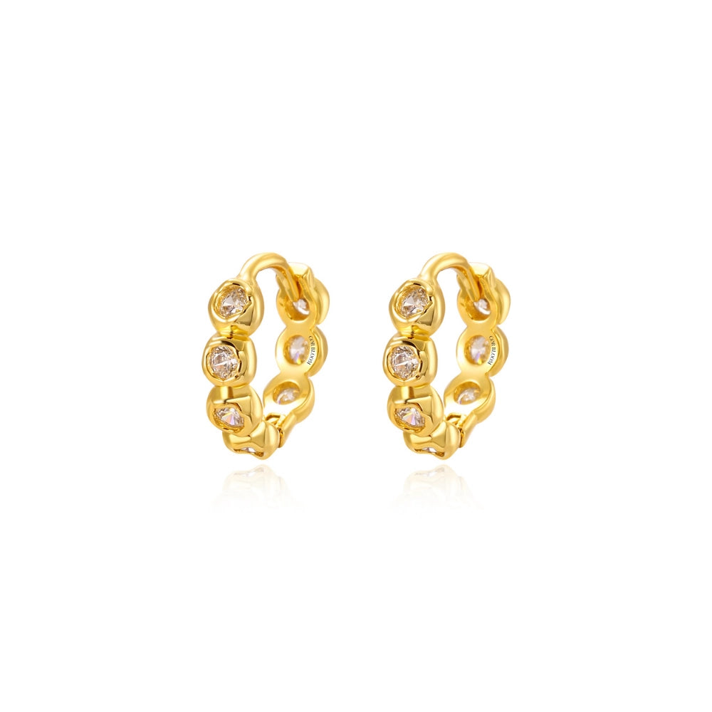 Agora Diamond Hoop Earrings