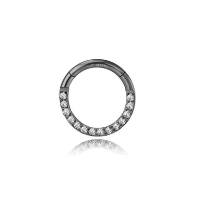 Titanium Essential CZ Helix Hoop | Septum Clicker | Daith Ring