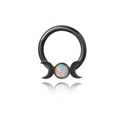Ritual-Sepum-Clicker mit Halbmond | Daith-Ring
