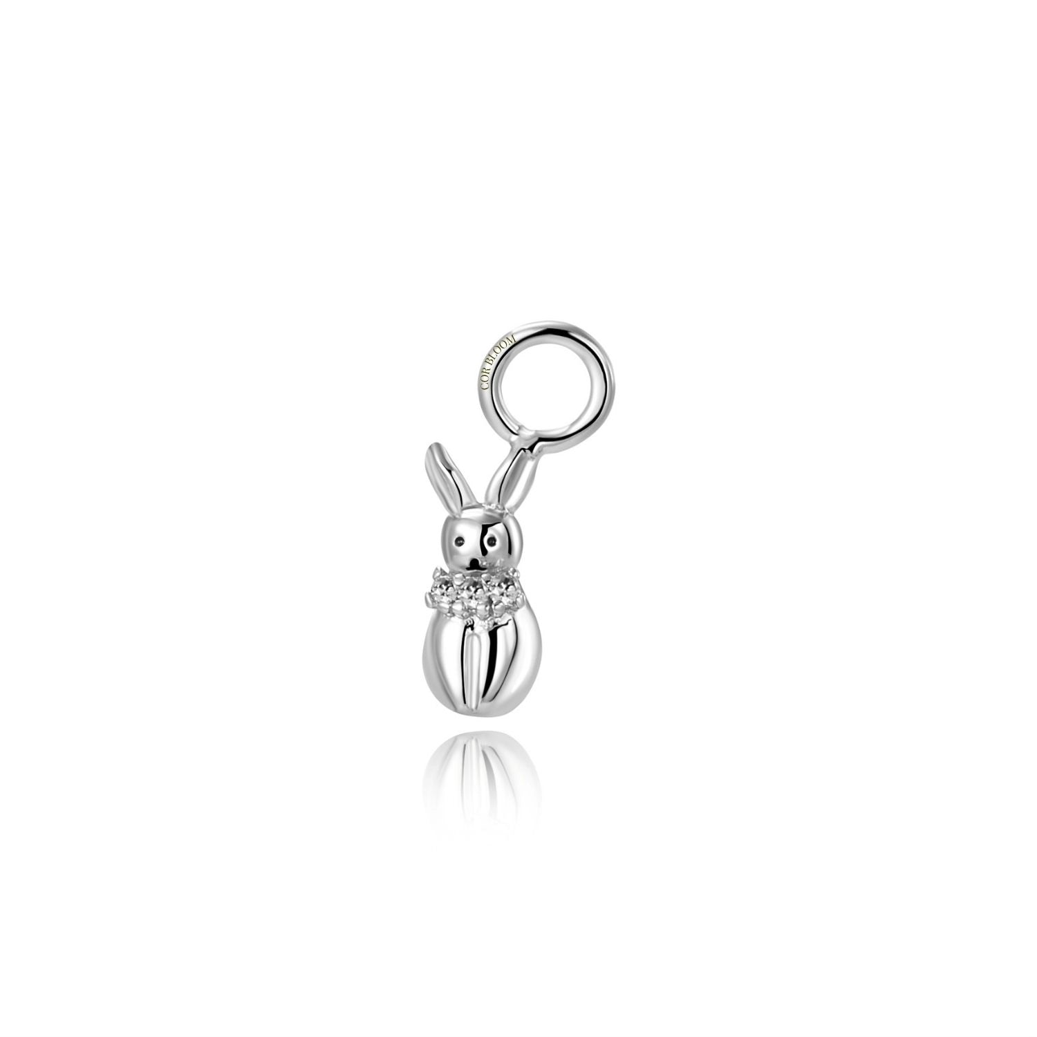 Diamond Rabbit Charm
