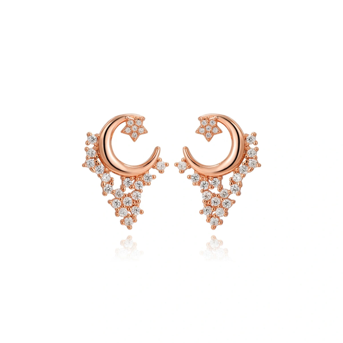 Asteria Celestial Clusters Stud Earrings