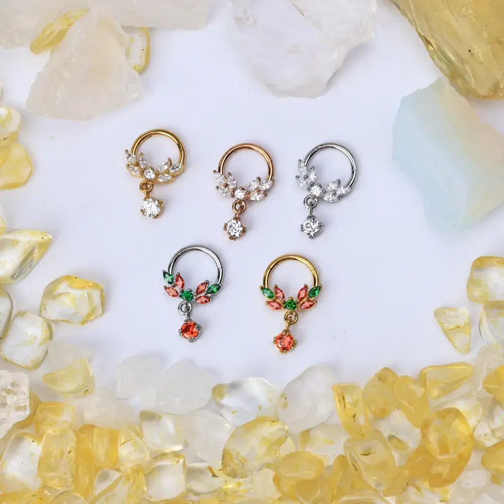 Delilah Crystal Dangling Clicker