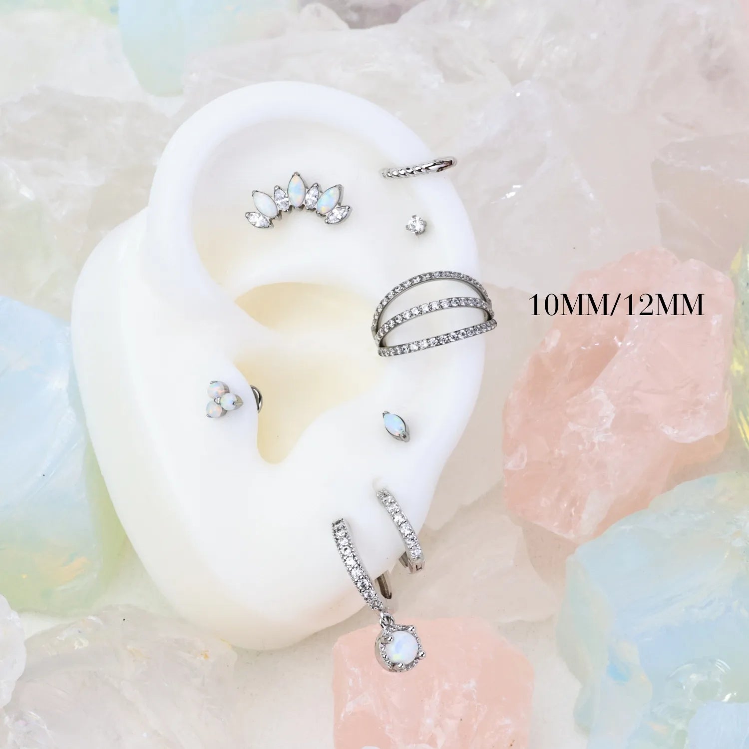 Titanium Hestia Trio Diamond Clicker