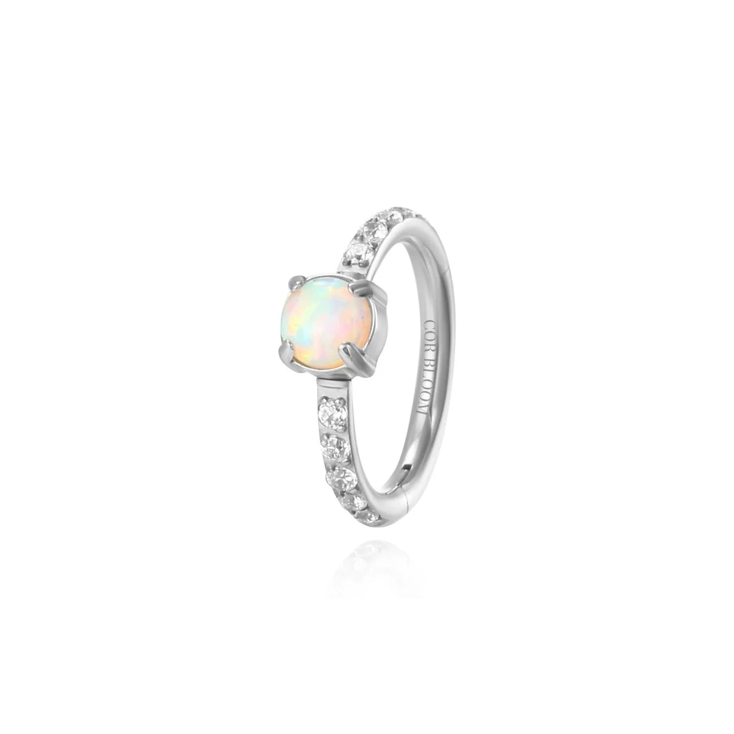 Titanium Precious Opal Clicker
