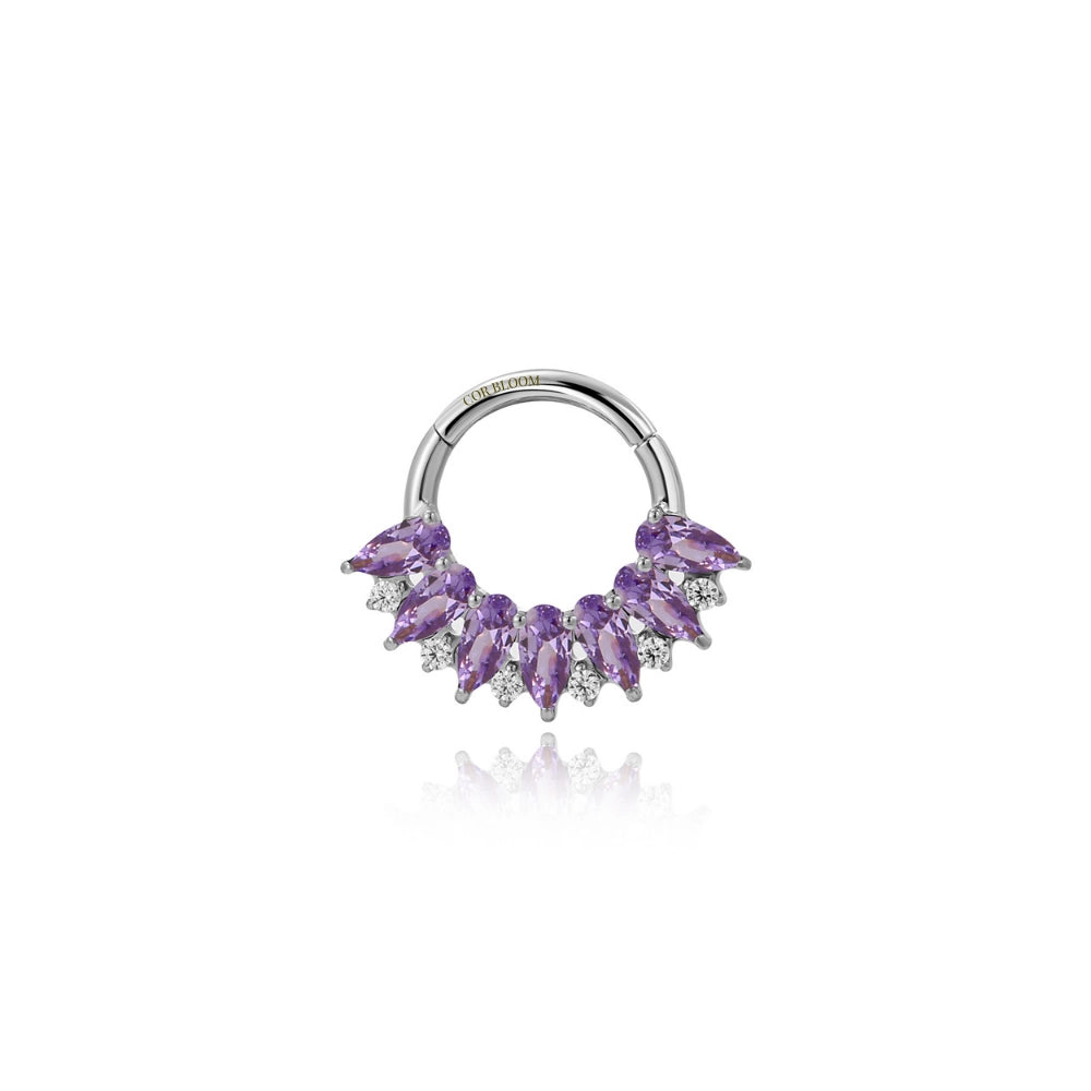 Titanium Midas Clicker - Amethyst Petals