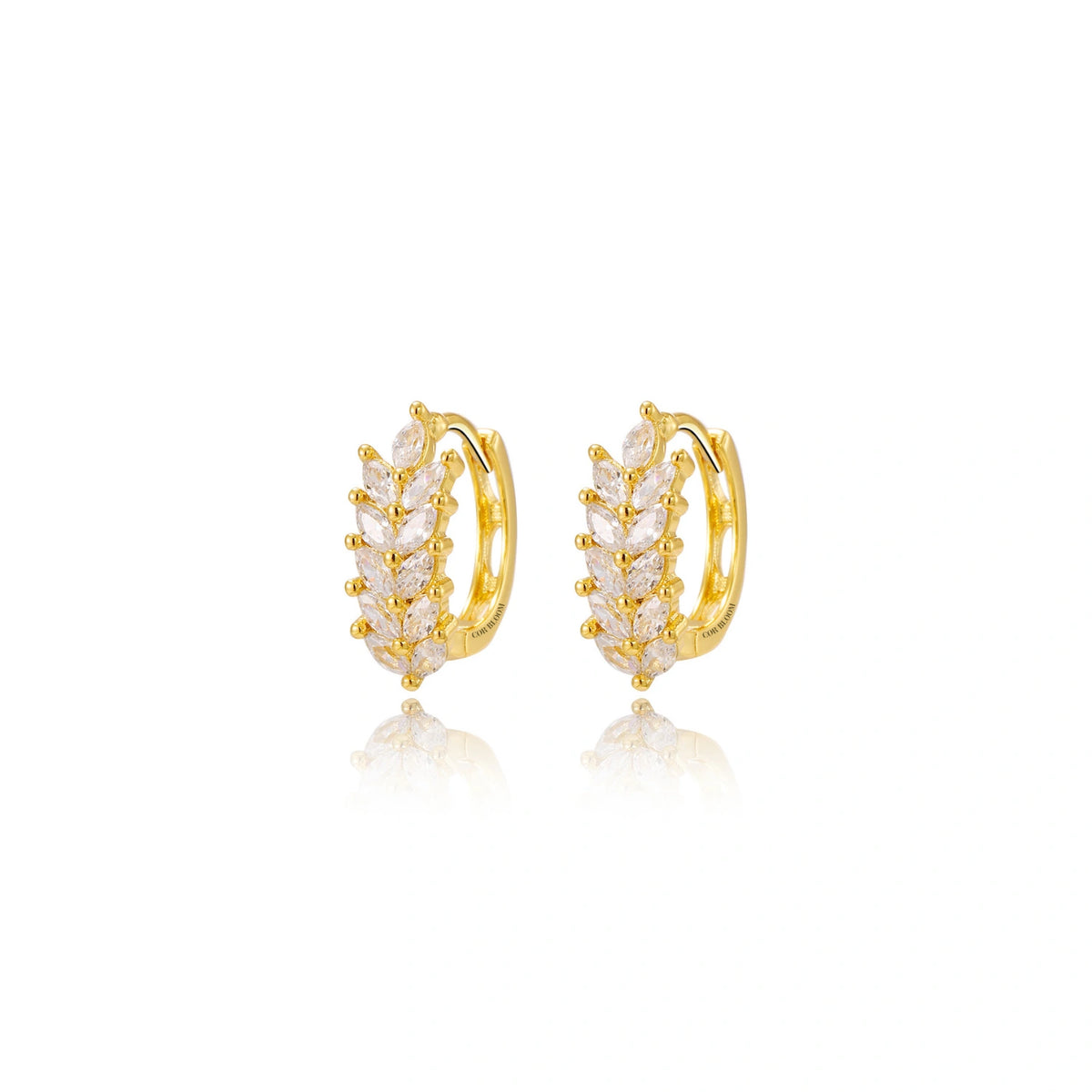 Willow Marquise Hoops