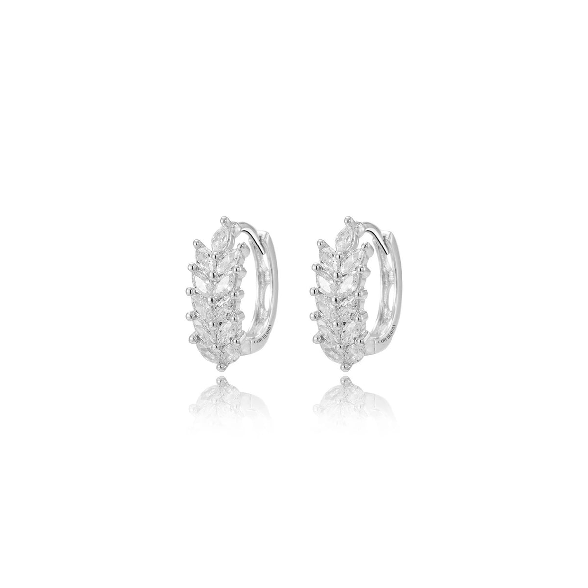 Willow Marquise Hoops